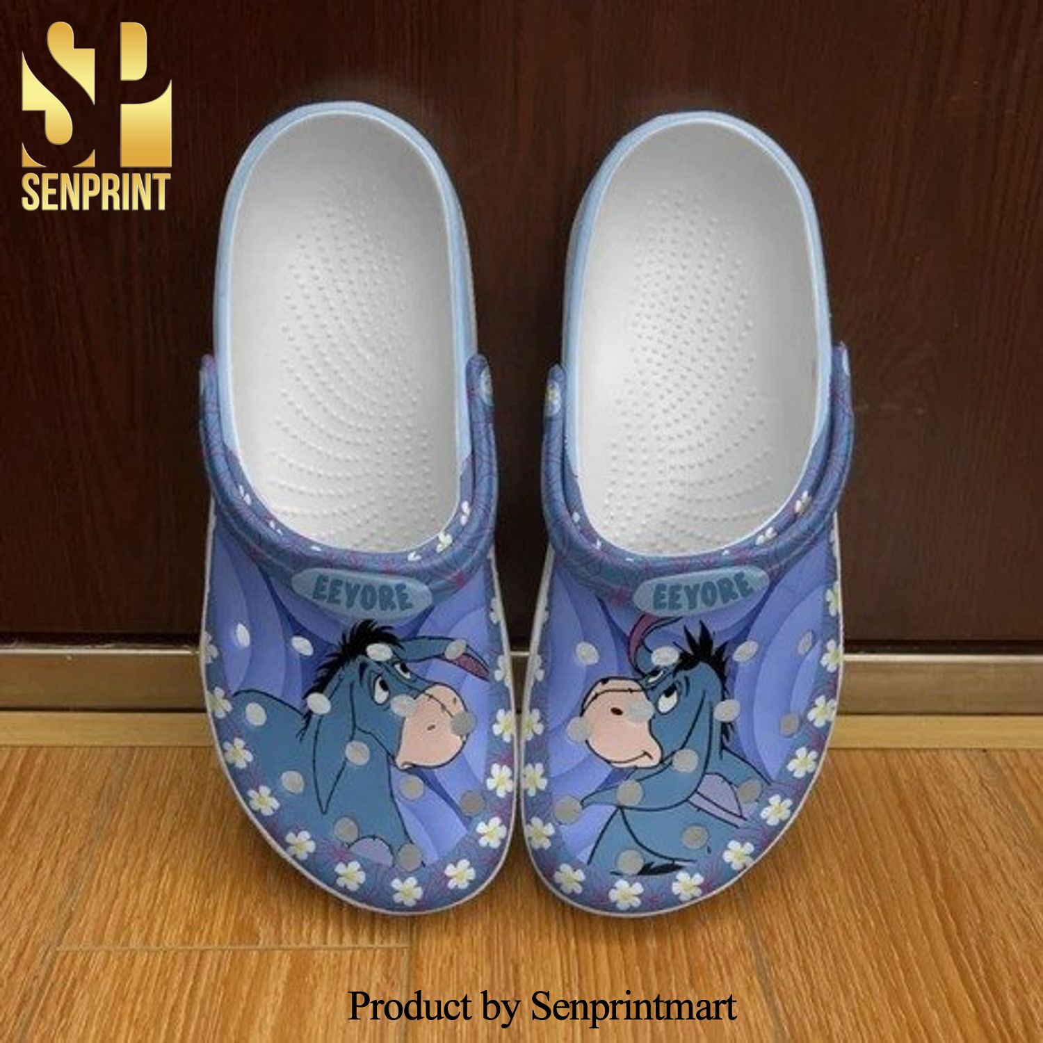 Eeyore Character Winnie The Pooh Cartoon I Gift Crocs Sandals