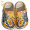 Elephant Crocband Clog Personalized Elephant With Daisy Full Printed Crocs Classic