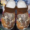 Elephant Artist Hippie Gift For Lover Crocs Sandals