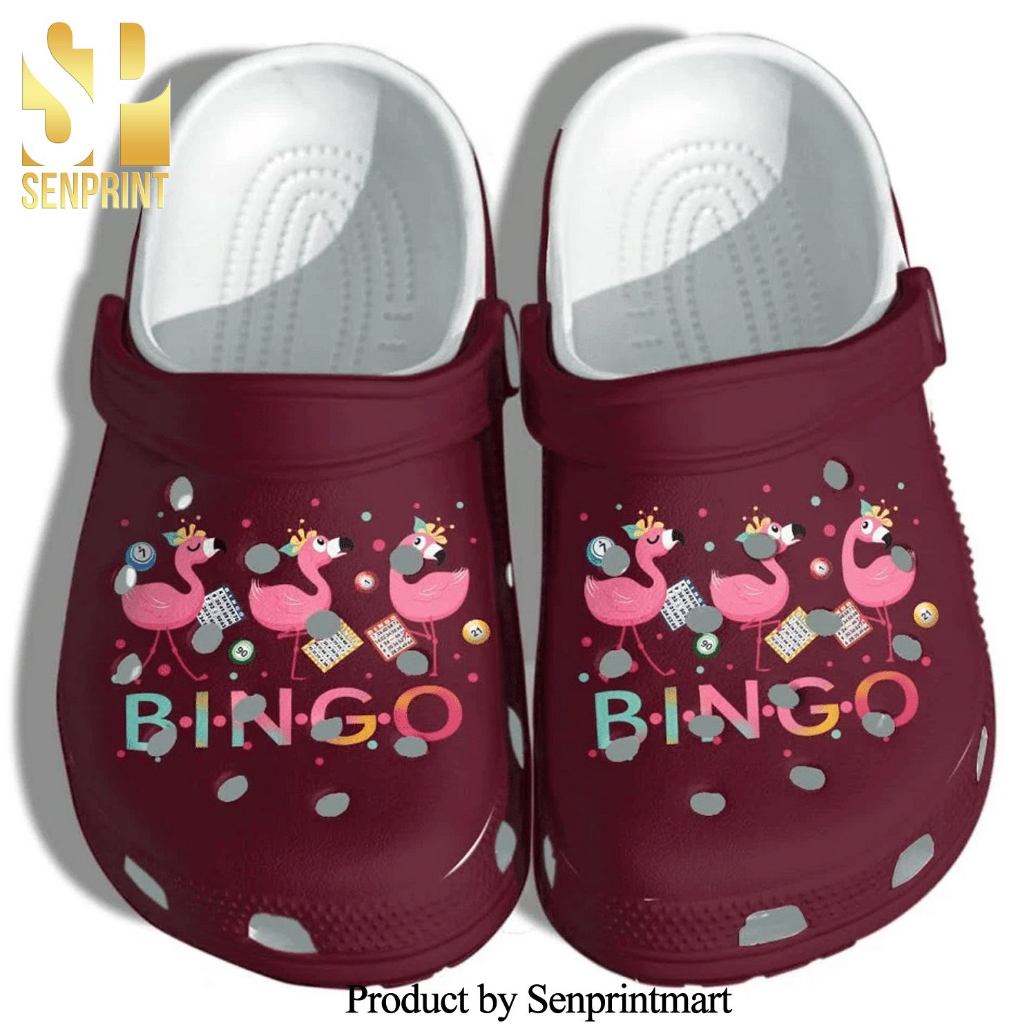 Flamingo Bingo 2 Gift For Lover Street Style Crocband Crocs