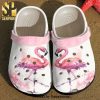 Flamingo Flower Watercolor Floral For Men And Women Gift For Fan Classic Water Hypebeast Fashion Crocs Crocband In Unisex Adult Shoes