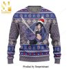 Satori Tendo Shiratorizawa Academy Haikyuu Anime Knitted Ugly Christmas Sweater