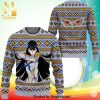 Senku Ishigami And Taiju Oki DrStone Anime Premium Knitted Ugly Christmas Sweater