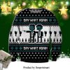 Say Cheese Among Us Premium Knitted Ugly Christmas Sweater