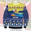 Scared Heart Of Jesus Knitted Ugly Christmas Sweater