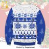 Schmidt Beer Snowflake Knitted Ugly Christmas Sweater