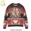 Schwifty Tis The Season Rick and Morty Knitted Ugly Christmas Sweater