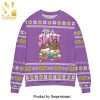 Scooby Doo Life Is Sweet Donut Cake Snowflake Knitted Ugly Christmas Sweater