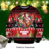 Scooby-Doo Xmas Wreath Knitted Ugly Christmas Sweater