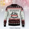 Scooby-Doo Xmas Wreath Knitted Ugly Christmas Sweater