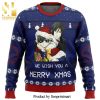 Season’s Greetings Dragon Ball Saiyan Manga Anime Knitted Ugly Christmas Sweater