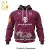 QLD Maroons For Sport Fans All Over Printed Shirt