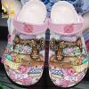 Floral Sewing Machine 3 Gift For Lover Street Style Crocs Shoes