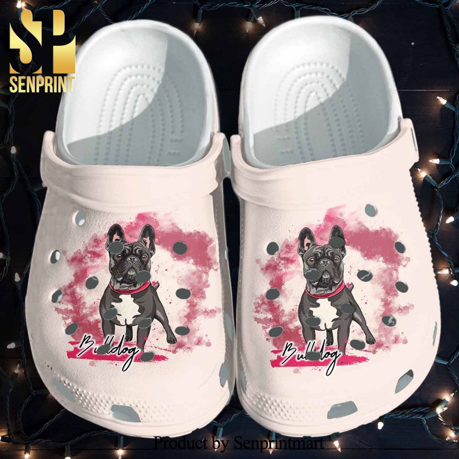 French Bulldog Funny Gift For Lover Full Printed Crocs Classic