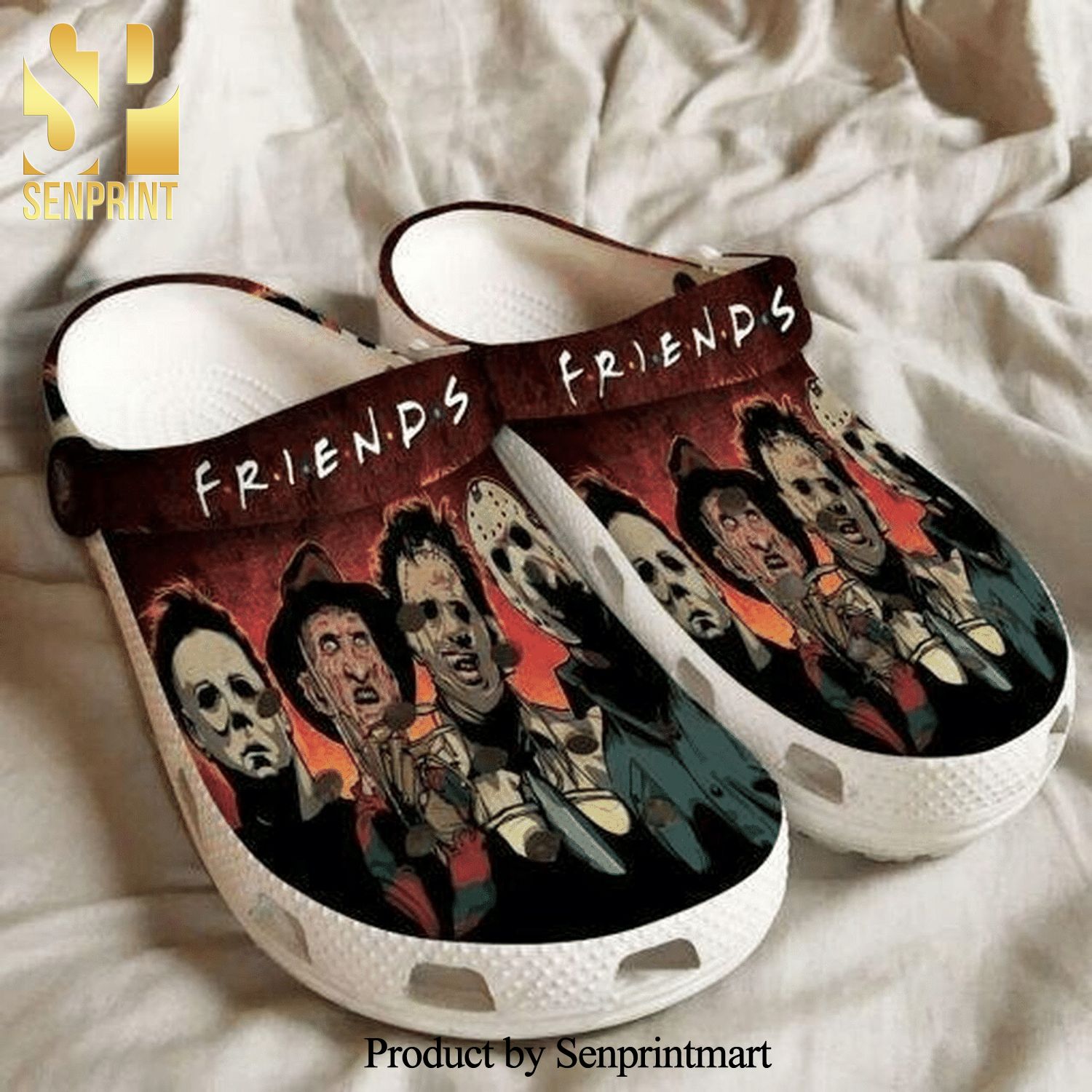 Friends Horror For Men And Women Gift For Fan Classic Water Crocs Classic