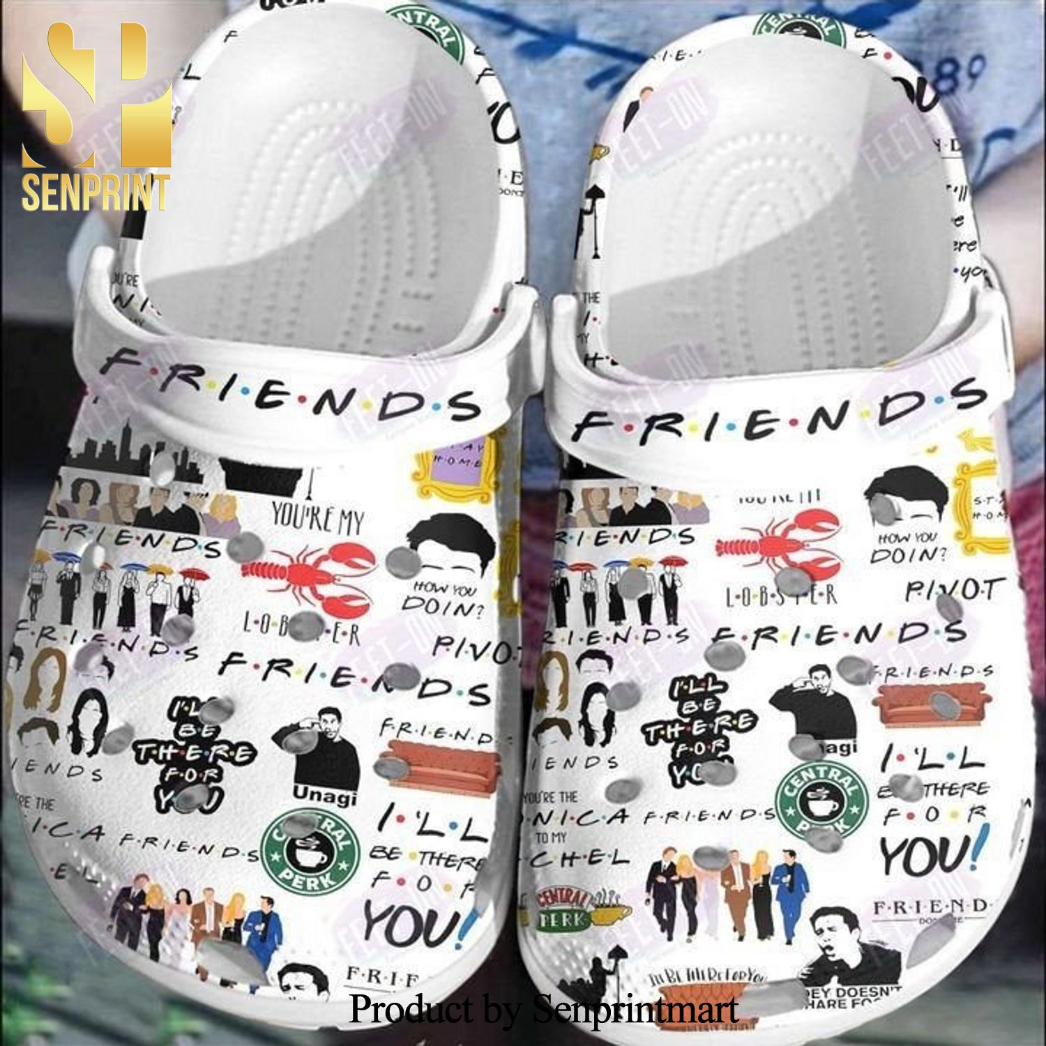 Friends Movie Fan 3D Unisex Crocs Crocband Clog