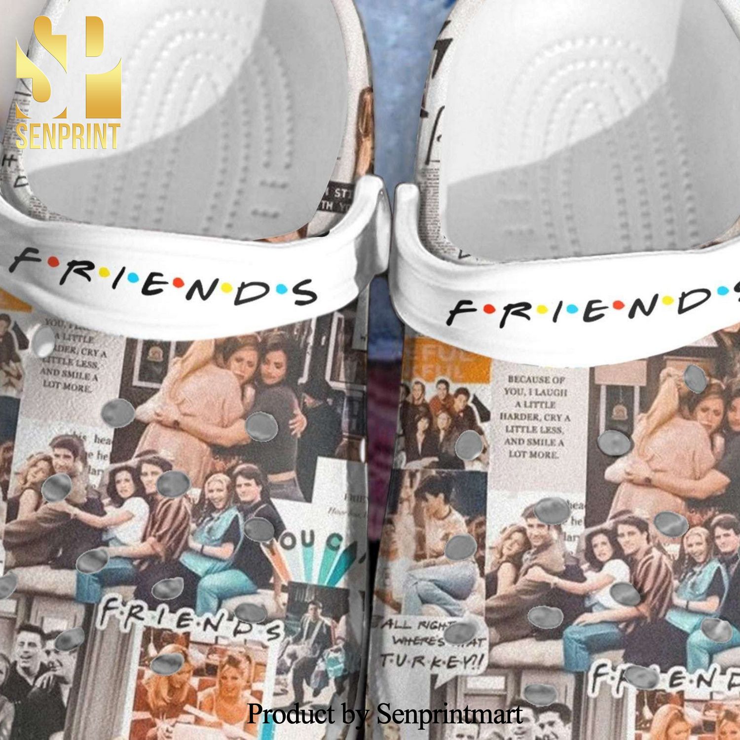 Friends Movie Full Printing Unisex Crocs Crocband Clog