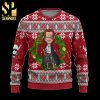 Sharingan Naruto Shippuden Manga Anime Christmas Knitted Ugly Christmas Sweater