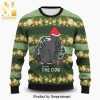 Shikaka Ace Ventura Knitted Ugly Christmas Sweater