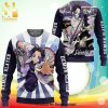 Shinobu Kocho Spirit Demon Slayer Kimetsu no Yaiba Manga Anime Knitted Ugly Christmas Sweater