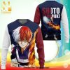 Shotaro Kaneda Bike Akira Premium Manga Anime Knitted Ugly Christmas Sweater