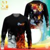 Shoto Todoroki Ice And Fire My Hero Academia Anime Knitted Ugly Christmas Sweater