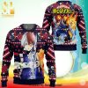 Shoto Todoroki My Hero Academia Anime Knitted Ugly Christmas Sweater