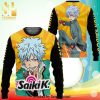 Shoyo Hinata Msby Uniform Number 21 Haikyuu Anime Knitted Ugly Christmas Sweater