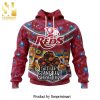 Super Rugby Queensland Reds Indigenous Kits 2022 All Over Printed Shirt