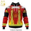 Vegas Golden Knights Honnor Firefighter Uniform All Over Printed Shirt