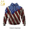 United States National Hockey Team With Concept For Independence Day All Over Printed Shirt