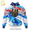 Vegas Golden Knights Honnor The Fourth Of July All Over Printed Shirt