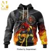 Vegas Golden Knights Honnor Firefighter Uniform All Over Printed Shirt