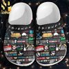 Friends Tv Series Full Printing Crocs Sandals