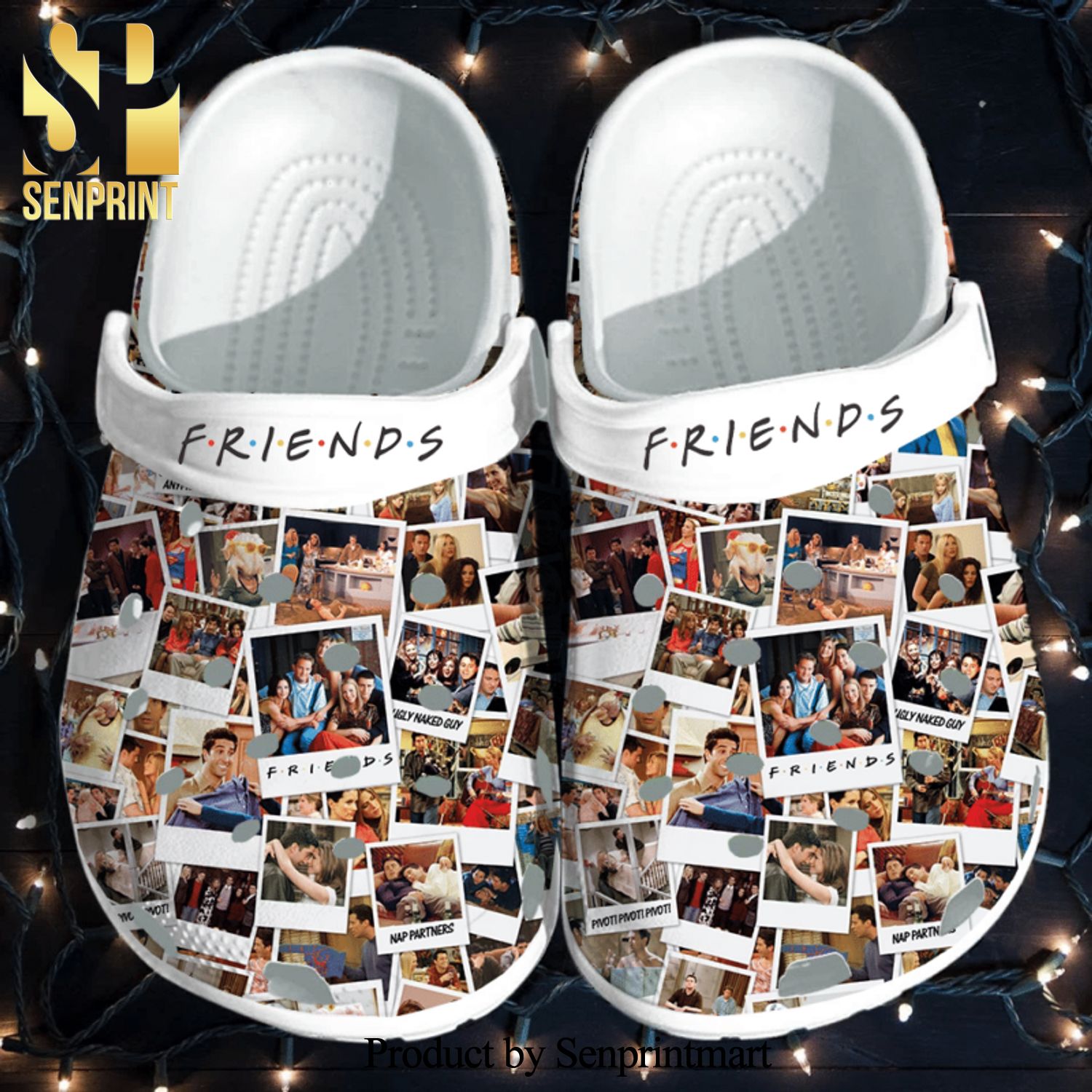 Friends Tv Series Photo Street Style Crocs Unisex Crocband Clogs