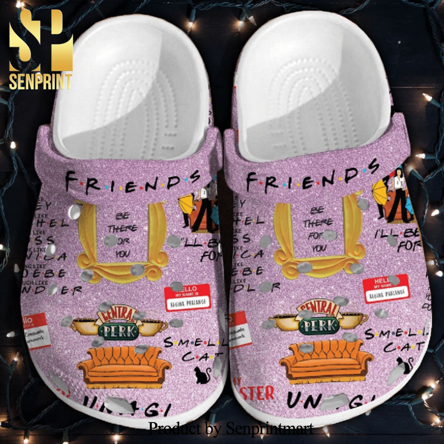 Friends Tv Series Street Style Crocs Sandals