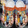 Funny Cat Full Printed Crocs Crocband In Unisex Adult Shoes