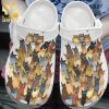 Funny Corgi Compilation Dog Gift For Lover New Outfit Crocs Crocband Adult Clogs