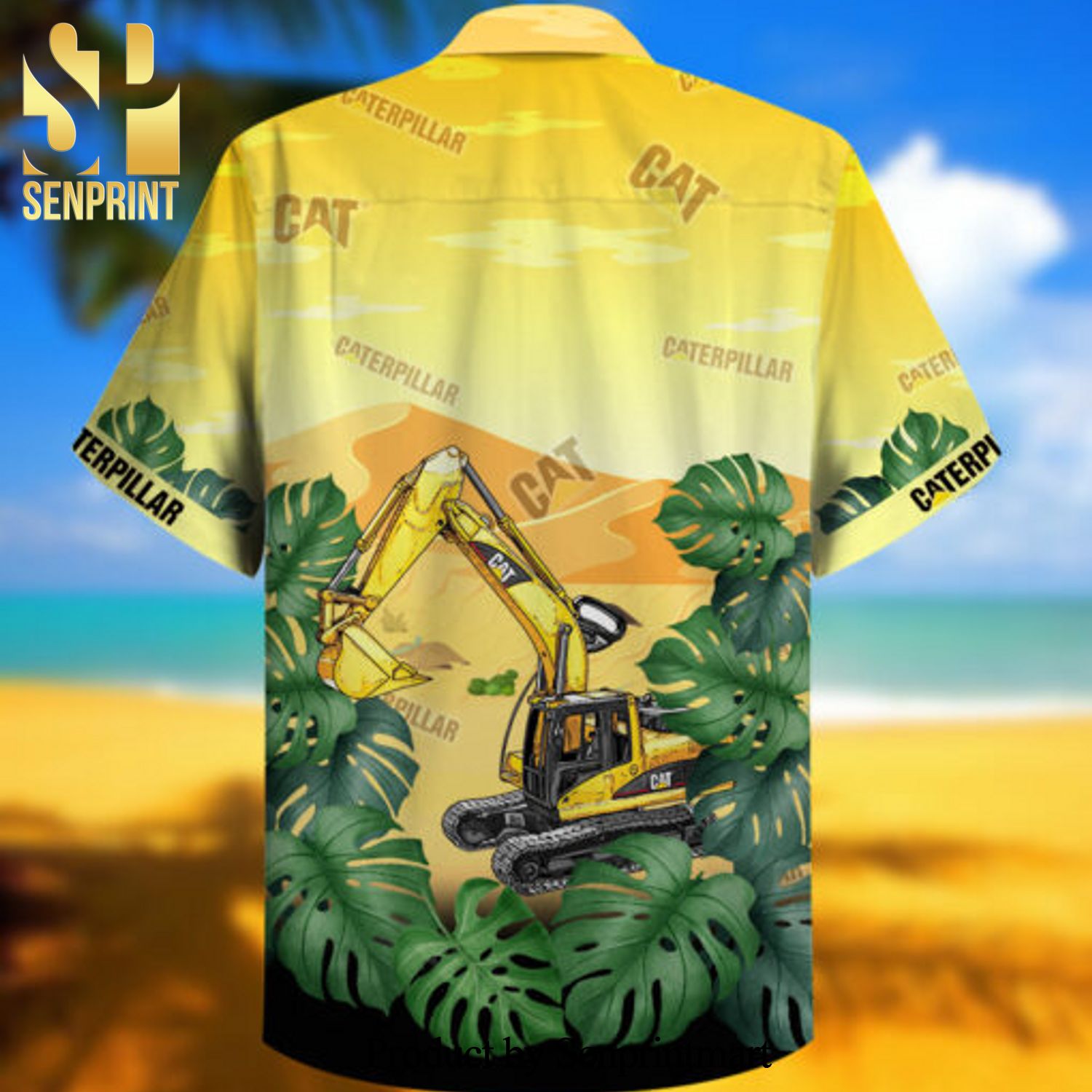 Caterpillar Inc Custom Name For Fans Hawaiian Shirt