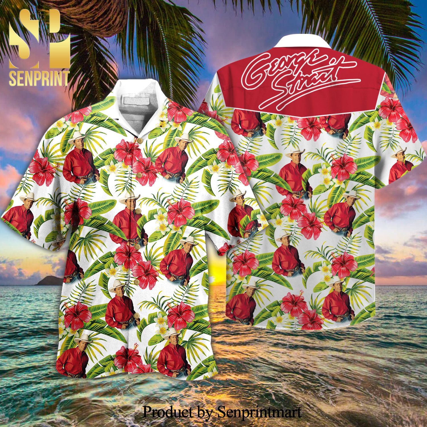 George Strait For Fans Hawaiian Shirt