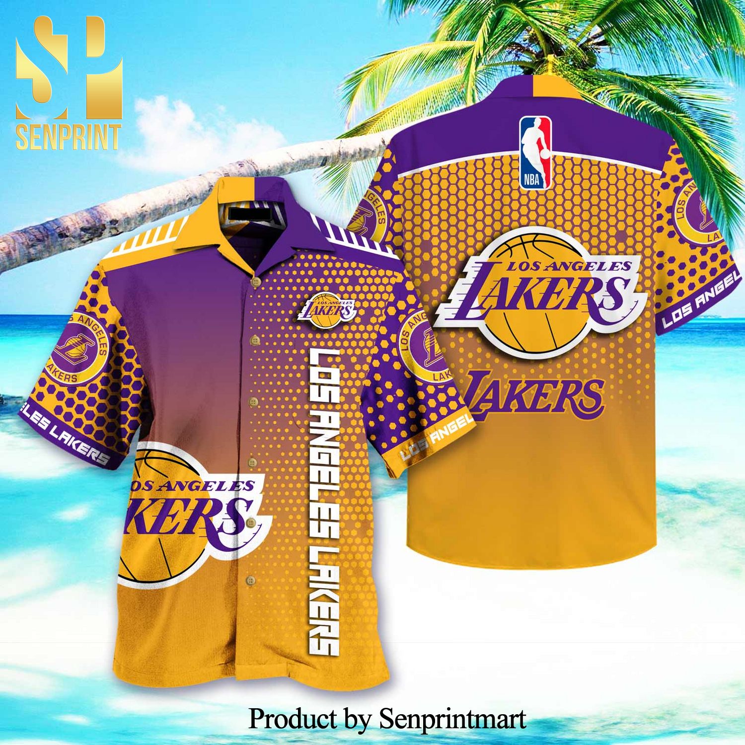 Los Angeles Lakers NBA For Fans Hawaiian Shirt