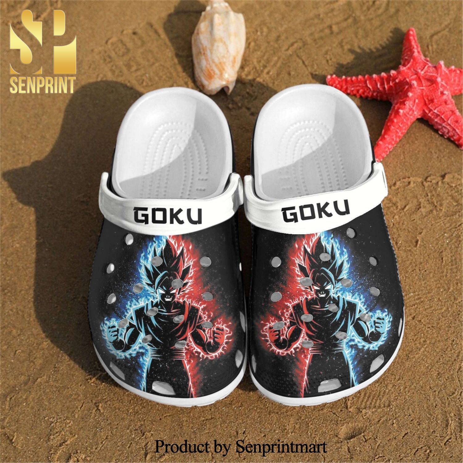 Goku Dragon Ball For Men And Women Gift For Fan Classic Water Hypebeast Fashion Crocs Crocband In Unisex Adult Shoes
