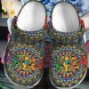 Grateful Dead Personalized Mandala Gift For Lover Full Printing Crocs Crocband Adult Clogs