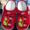 Grinch Grumpy Face Christmas Xmas Gift Full Emotions Comfortable Classic Waterar Rubber Crocs Shoes