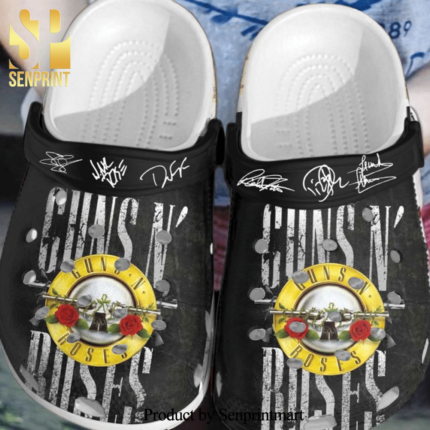 Guns N’ Roses All Over Printed Crocs Classic