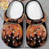 Halloween Black The Pumpkin King Crocband Clogs Full Printed Crocs Classic