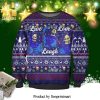 Skeletor Masters Of The Universe Poster Knitted Ugly Christmas Sweater