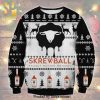 Skeletor Live Laugh Love Masters of the Universe Knitted Ugly Christmas Sweater