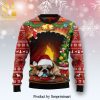 Skrewball Peanut Butter Whiskey Knitted Ugly Christmas Sweater