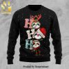 Sloth Group Awesome Knitted Ugly Christmas Sweater